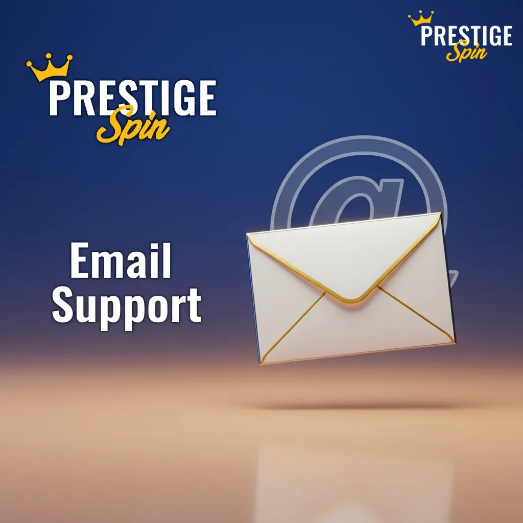 Prestige Spin Email Support overview: best uses, contact emails, required info, response times, tips.